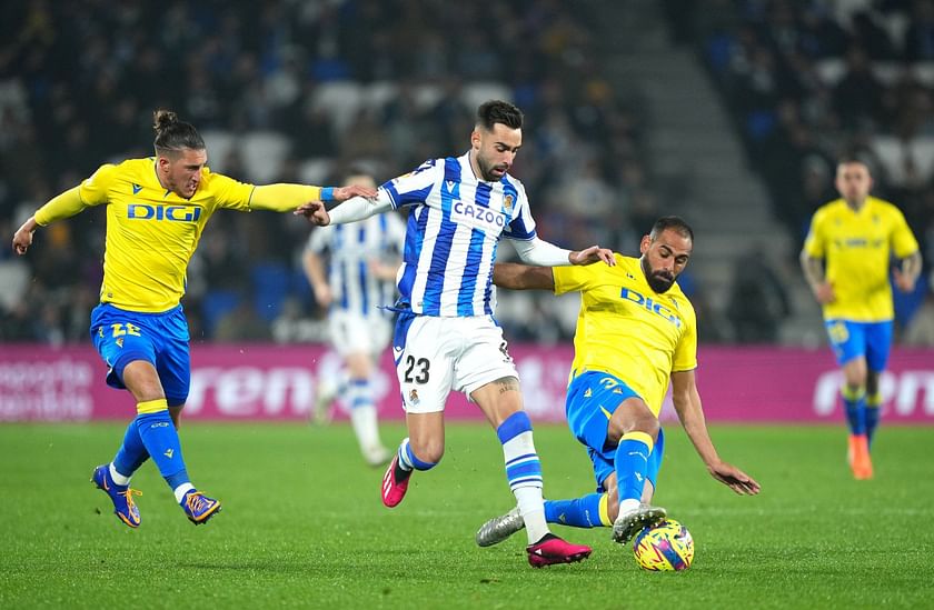 real sociedad vs cádiz cf lineups