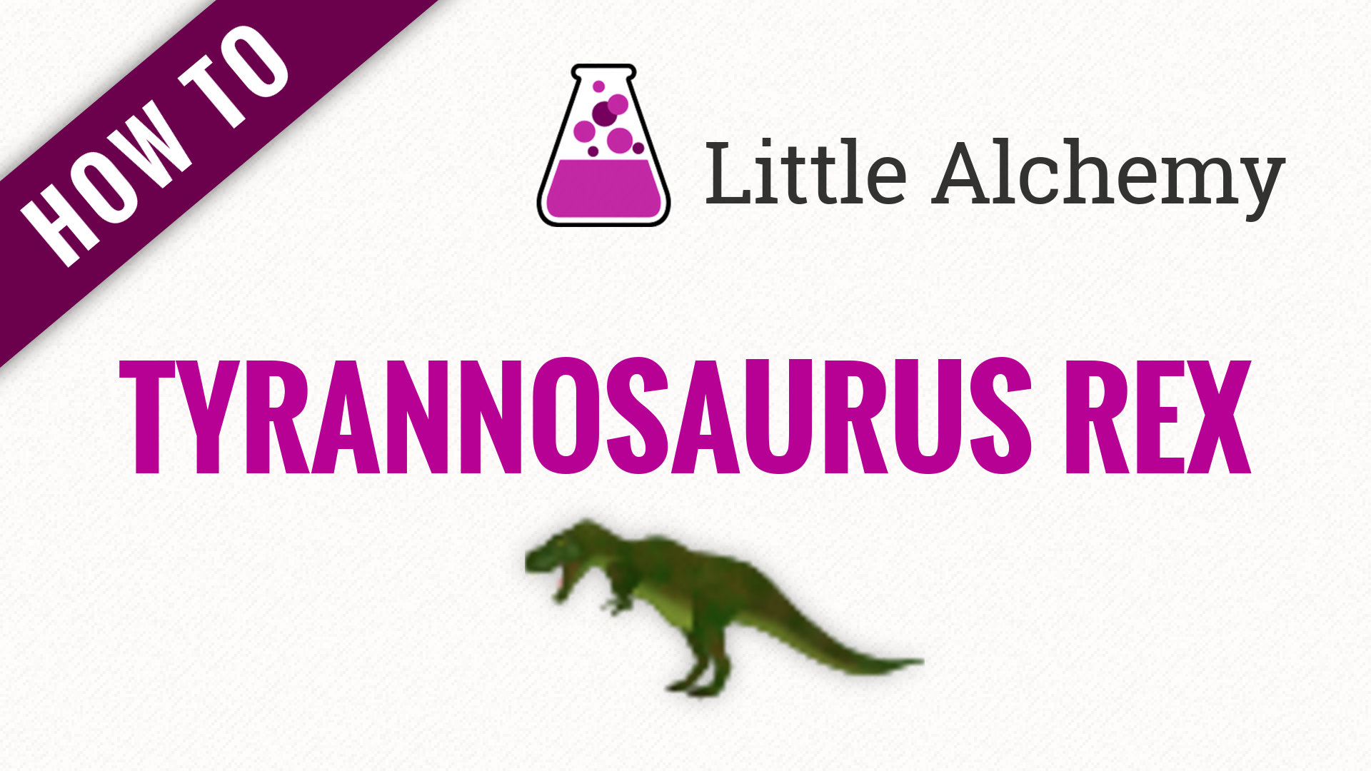 how to make a dinosaur little alchemy