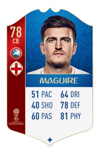 harry maguire fifa 18