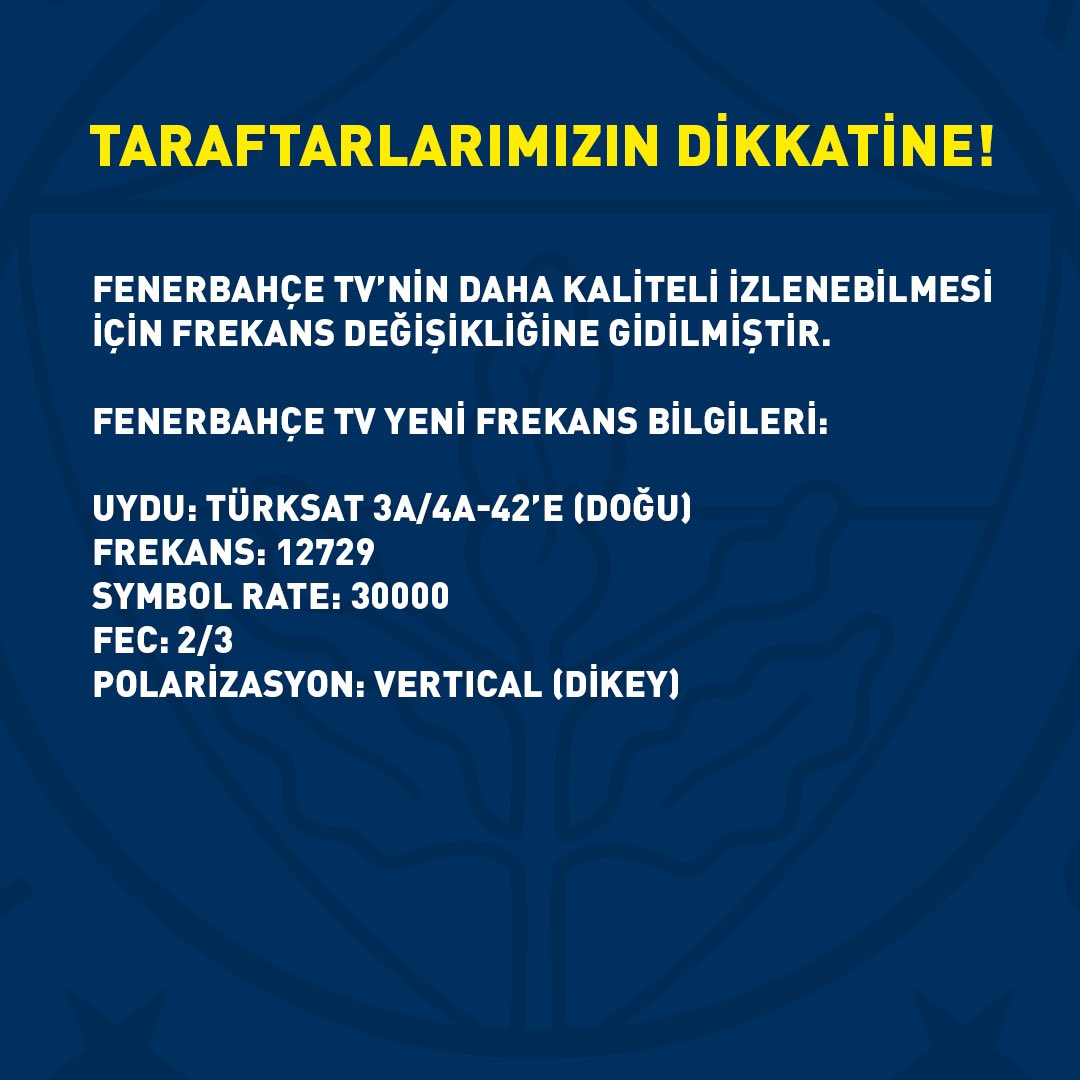 fenerbahce tv frekans