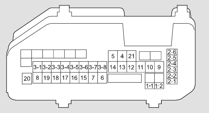 2010 honda accord fuse box location