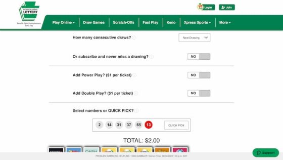 pennsylvania lottery calculator