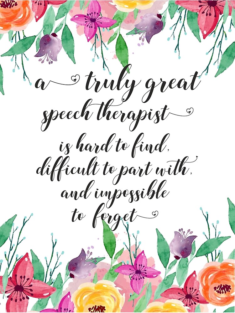 speech pathology quotes