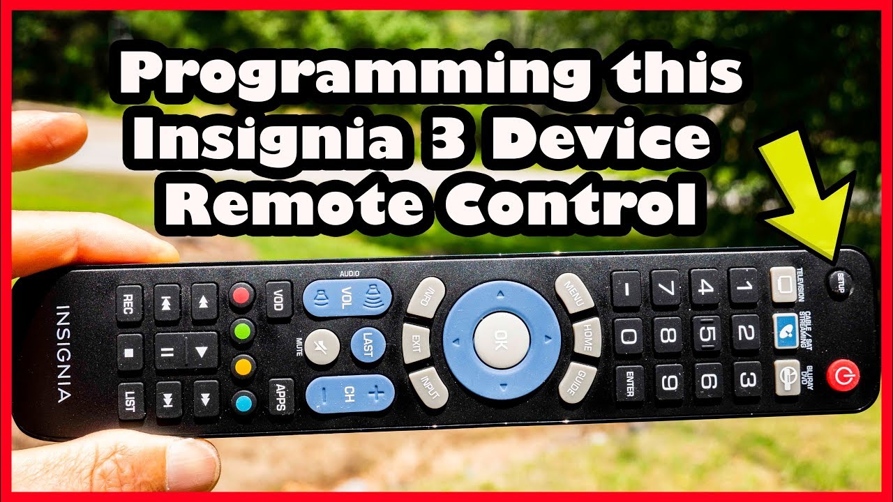 how to pair remote to insignia tv