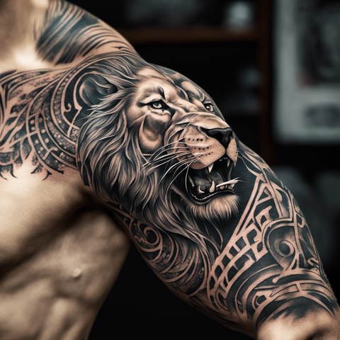 lion tattoo designs