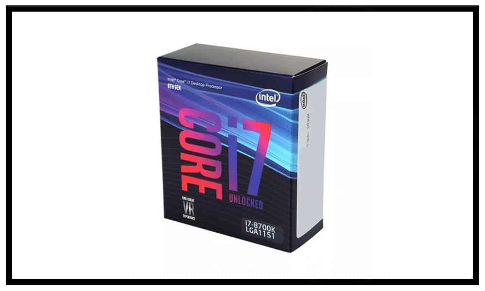 upgrade i7 8700k