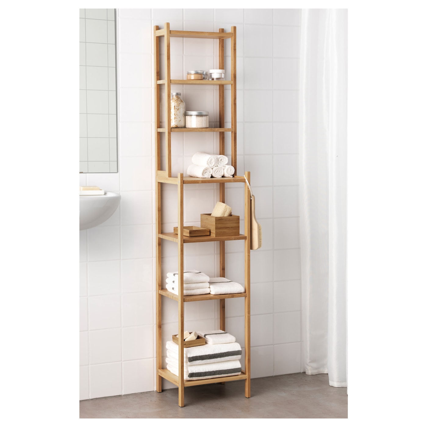 ikea bathroom shelve