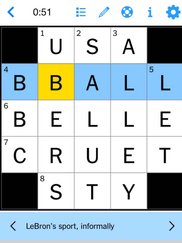 new york mini crossword