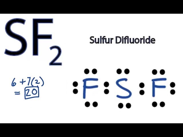 lewis structure of sf2