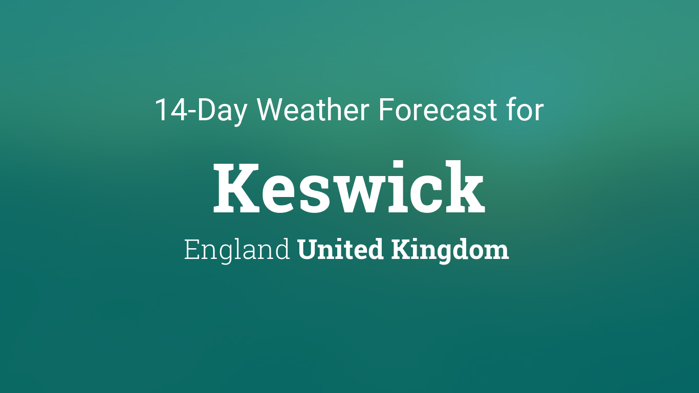 14 day weather cumbria