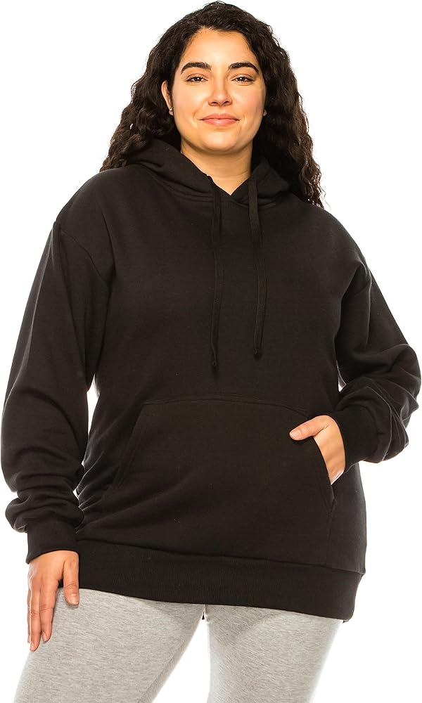 plus size hooded sweatshirts