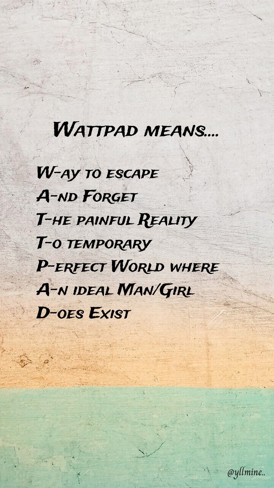 wattpad meaning