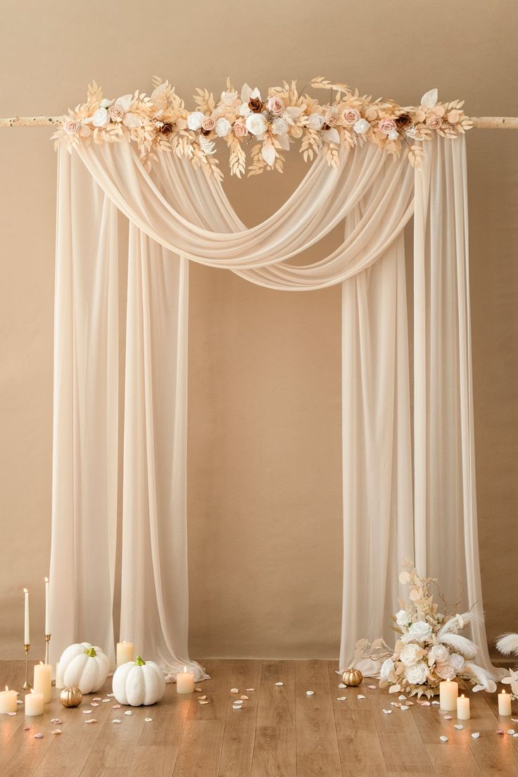 backdrop with drapes