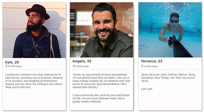 good tinder bios for guys examples