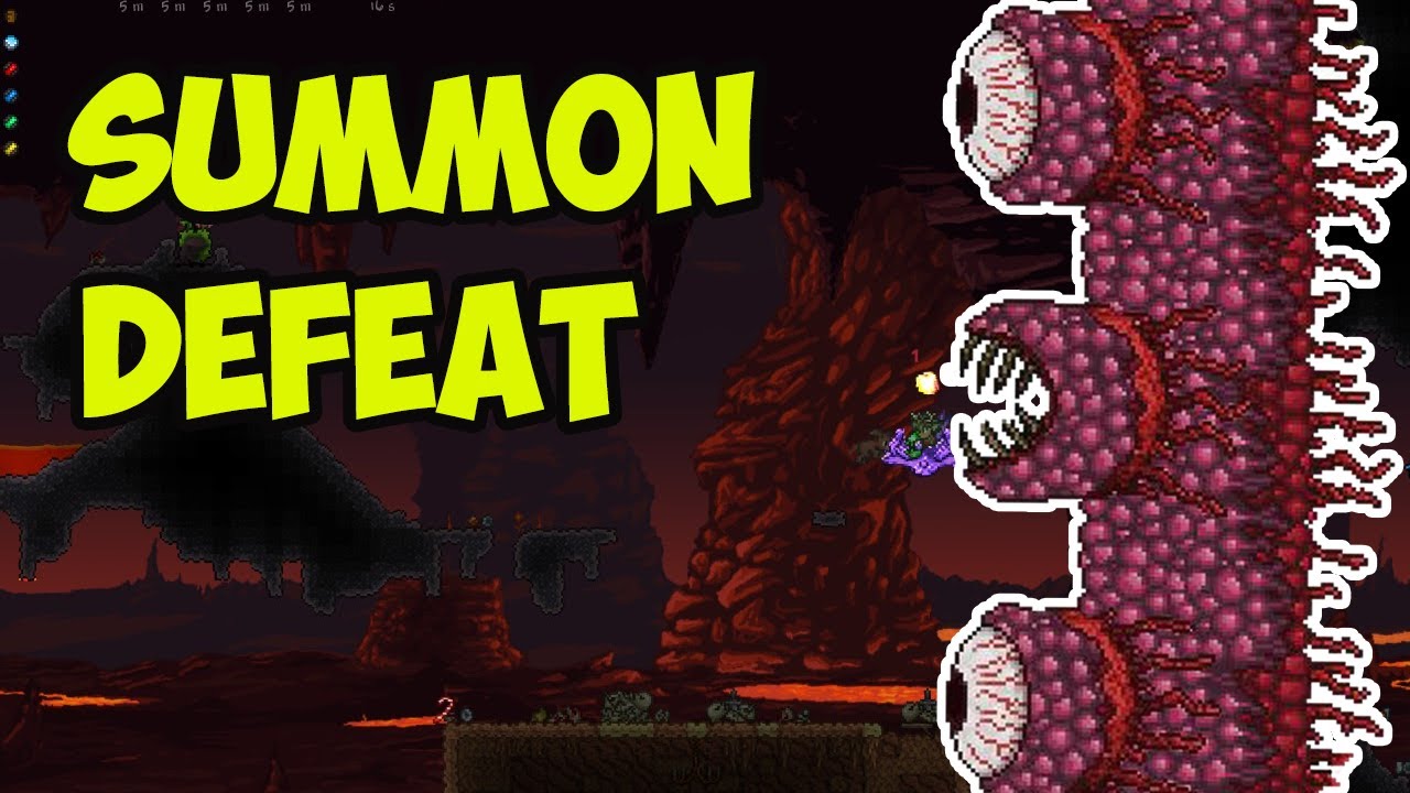 how to summon wall of flesh in terraria