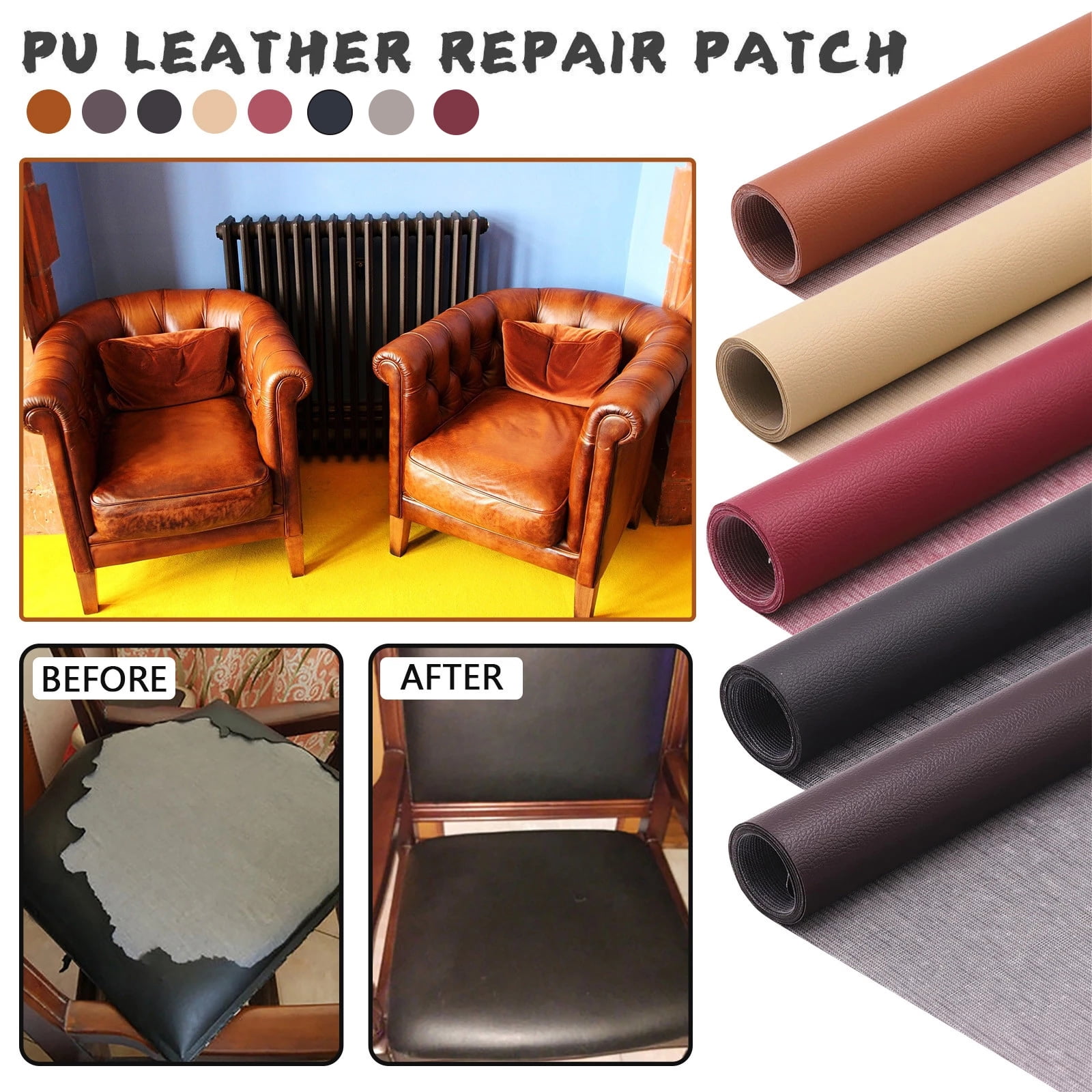 leather sofa repair patch