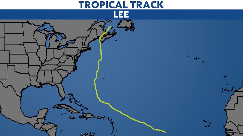 hurricane lee 2023 tracker