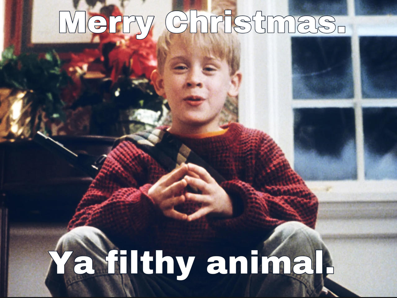 merry christmas home alone meme