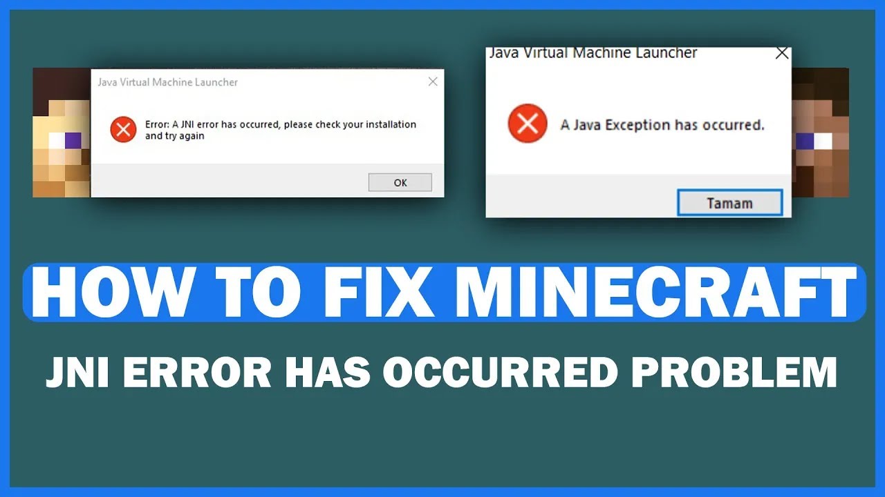 a java exception has occurred minecraft server