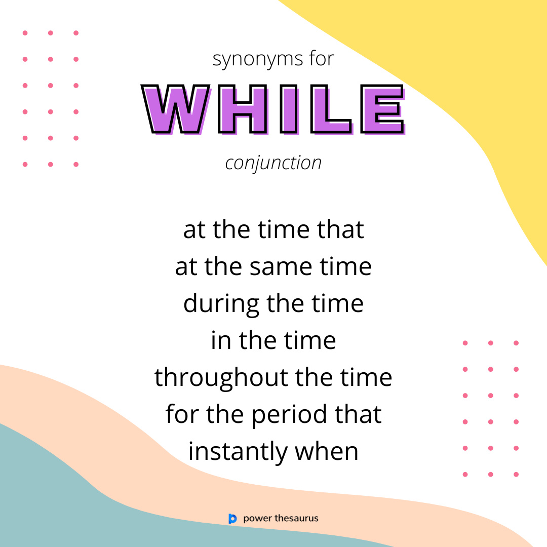 a while synonym