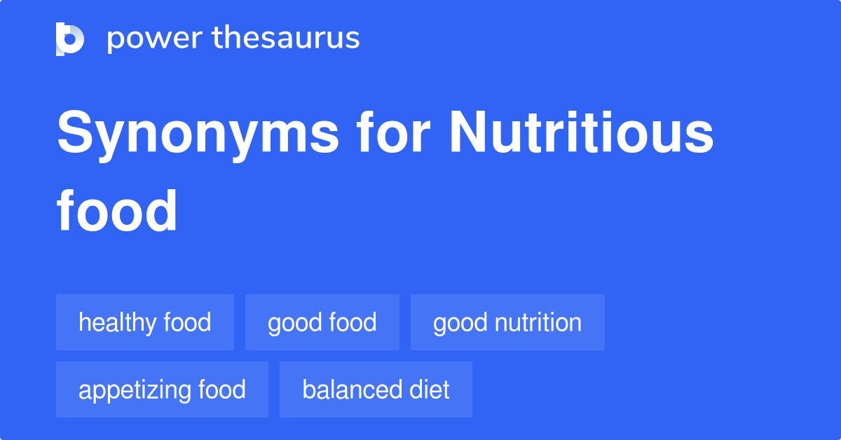 diet thesaurus