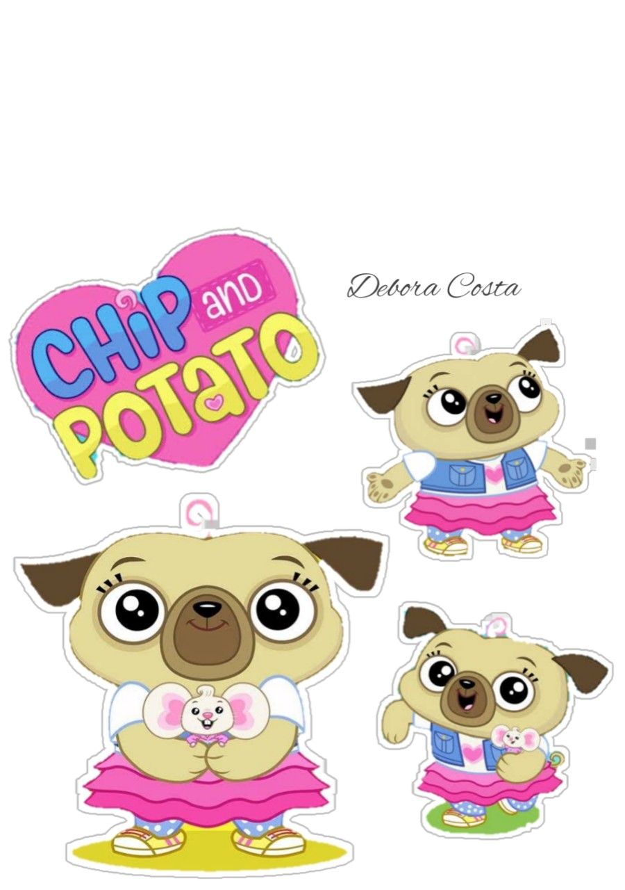 chip y potato personajes