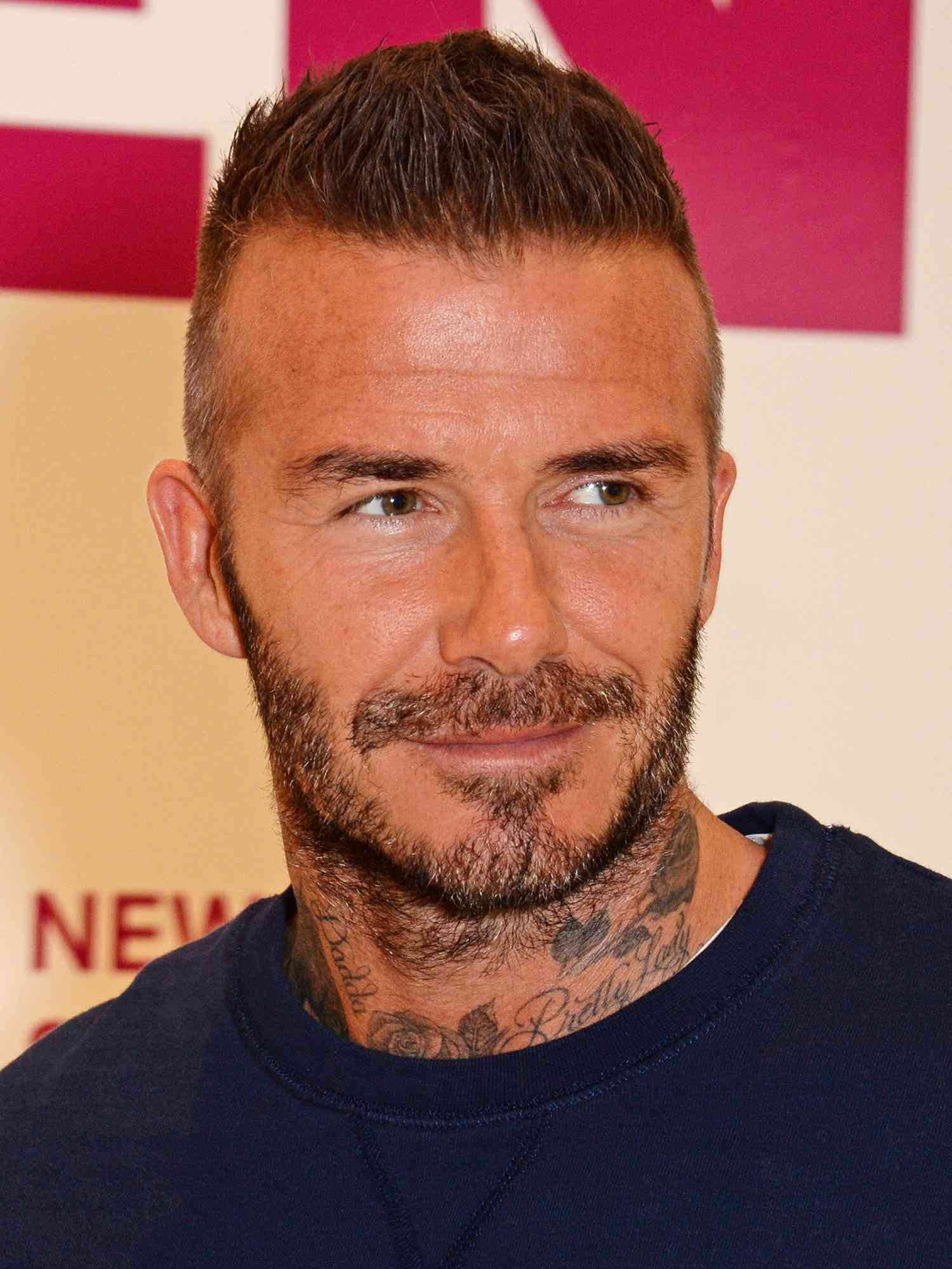 david beckham latest haircut