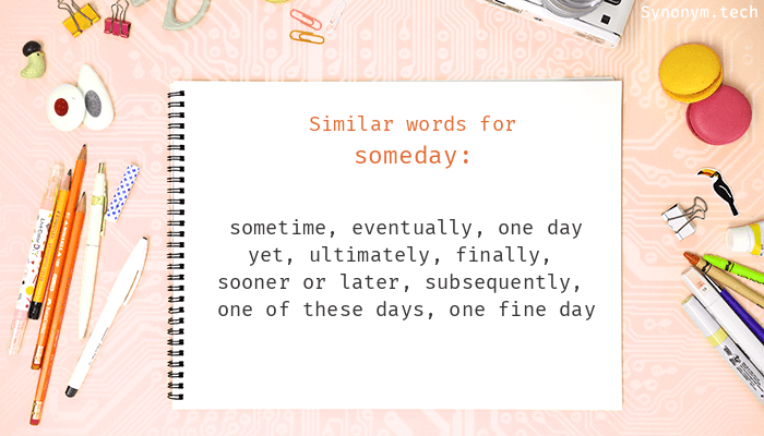 someday synonym