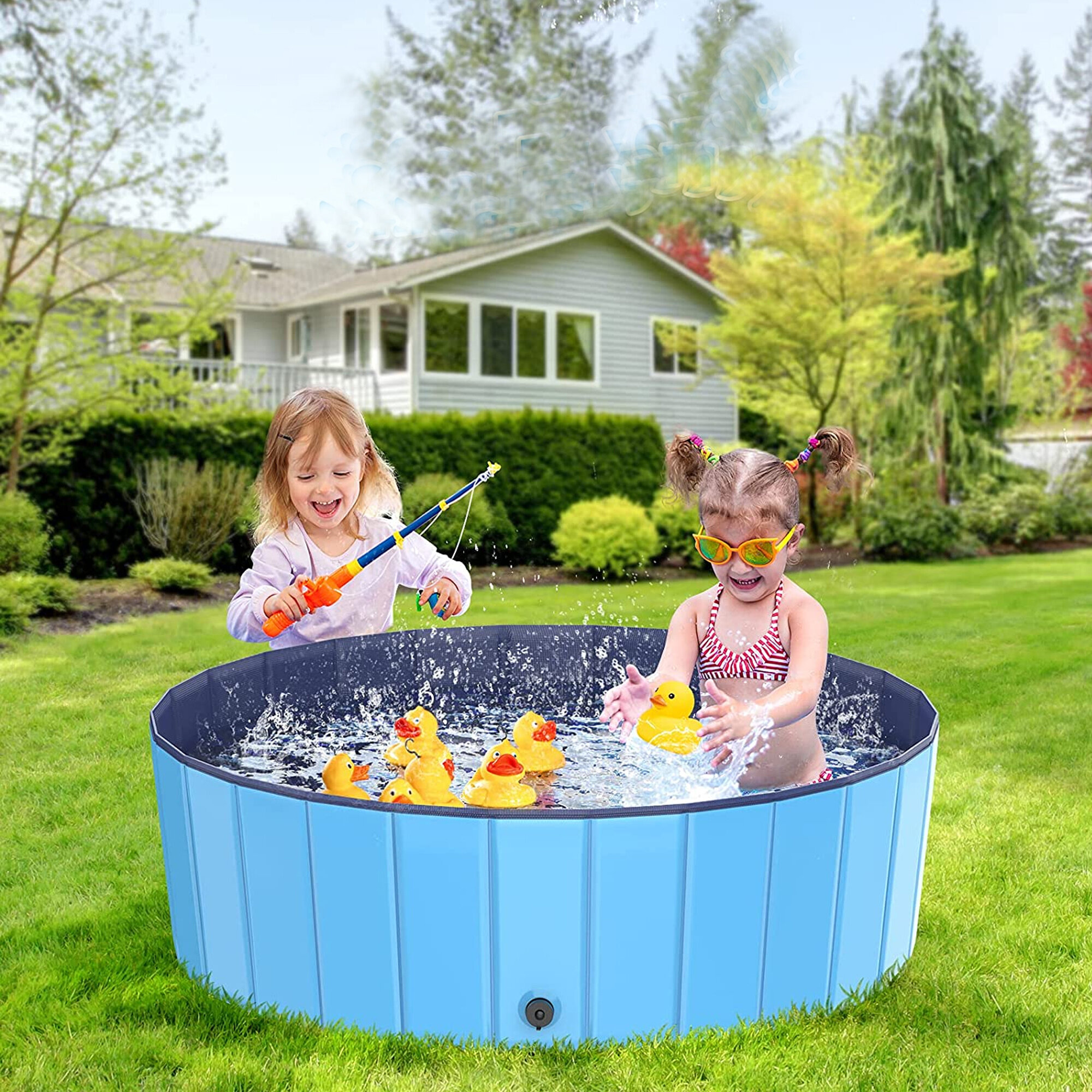 plastic kiddie pool