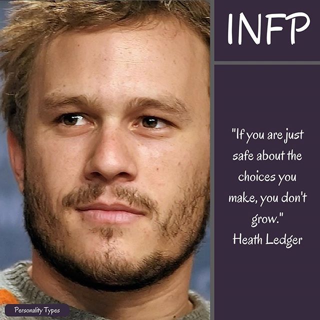 heath ledger mbti