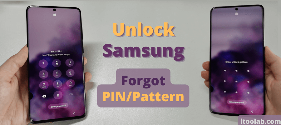 samsung phone forgot pin