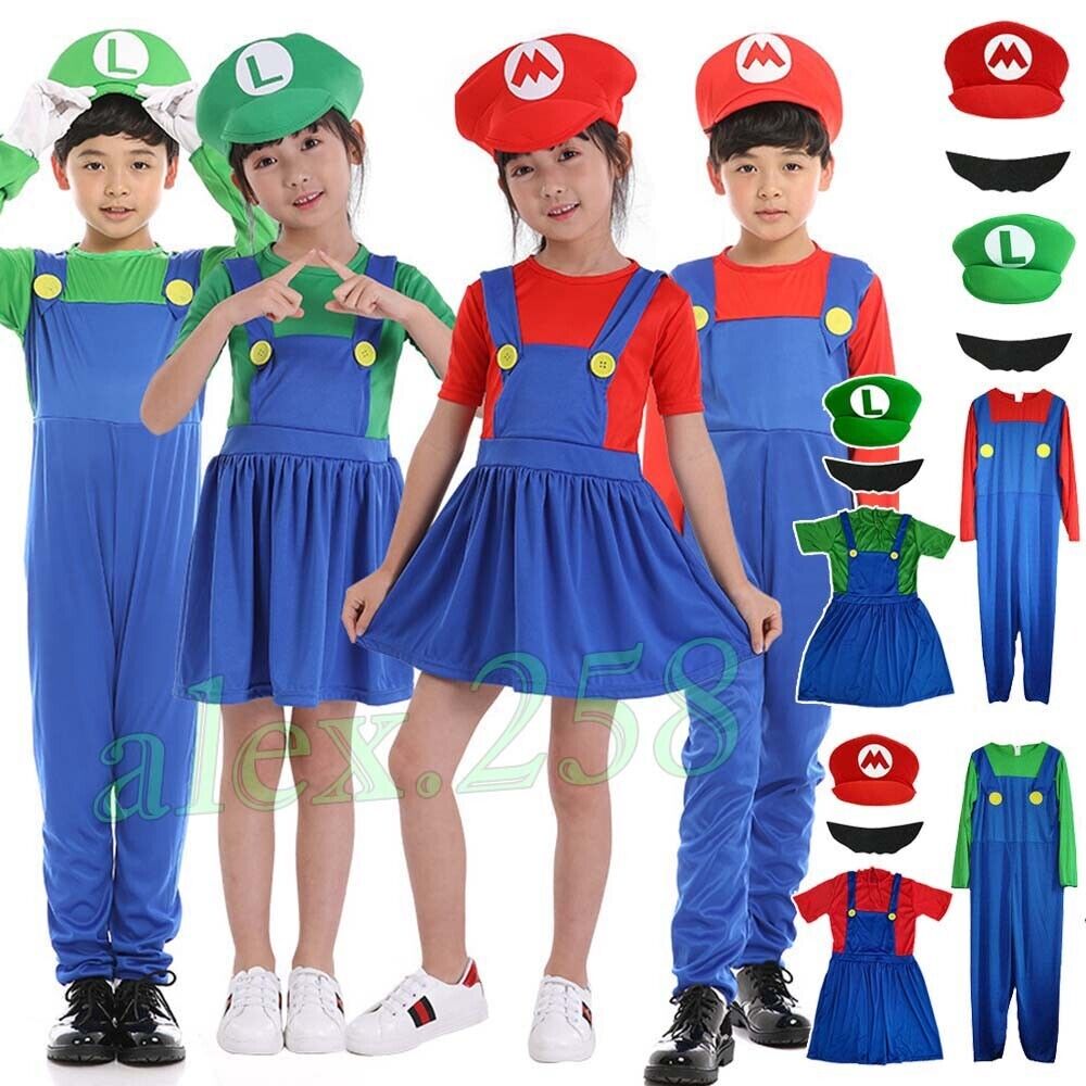 childrens super mario costume