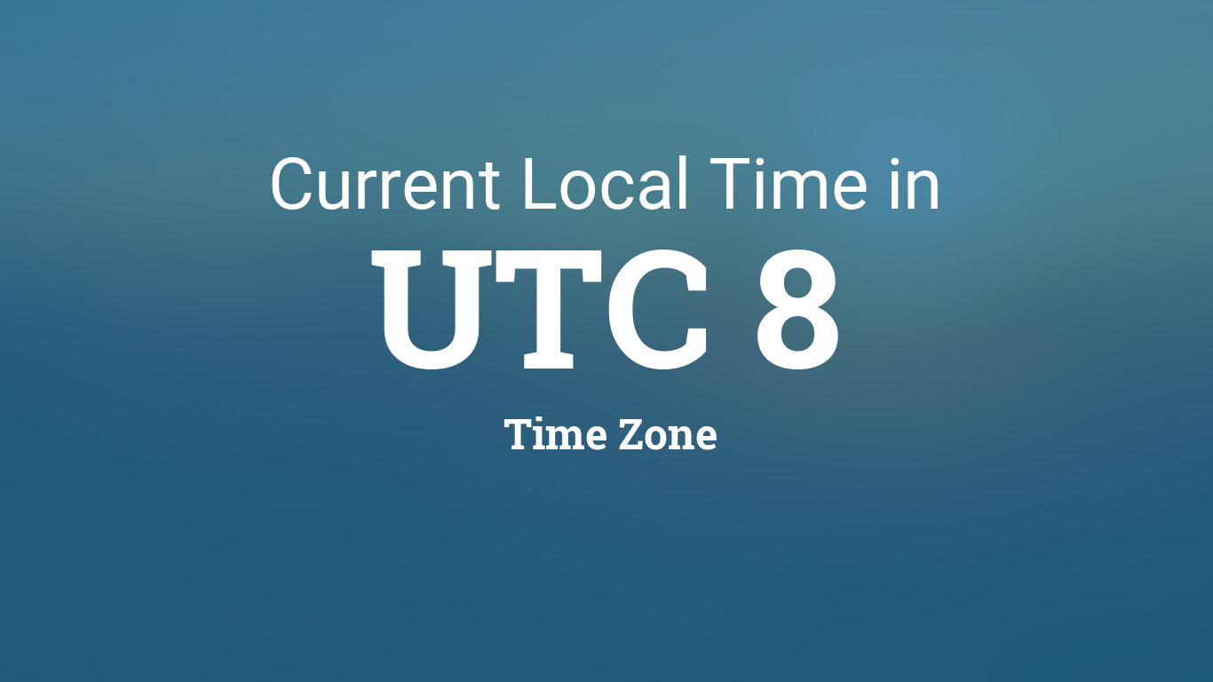 utc+8 time