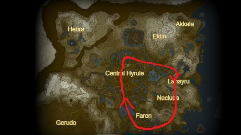 naydra location