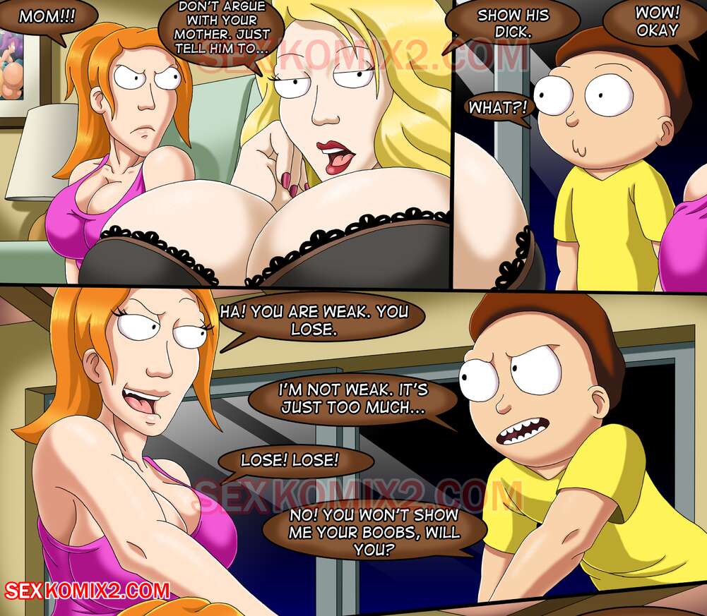 rick and morty porn comic