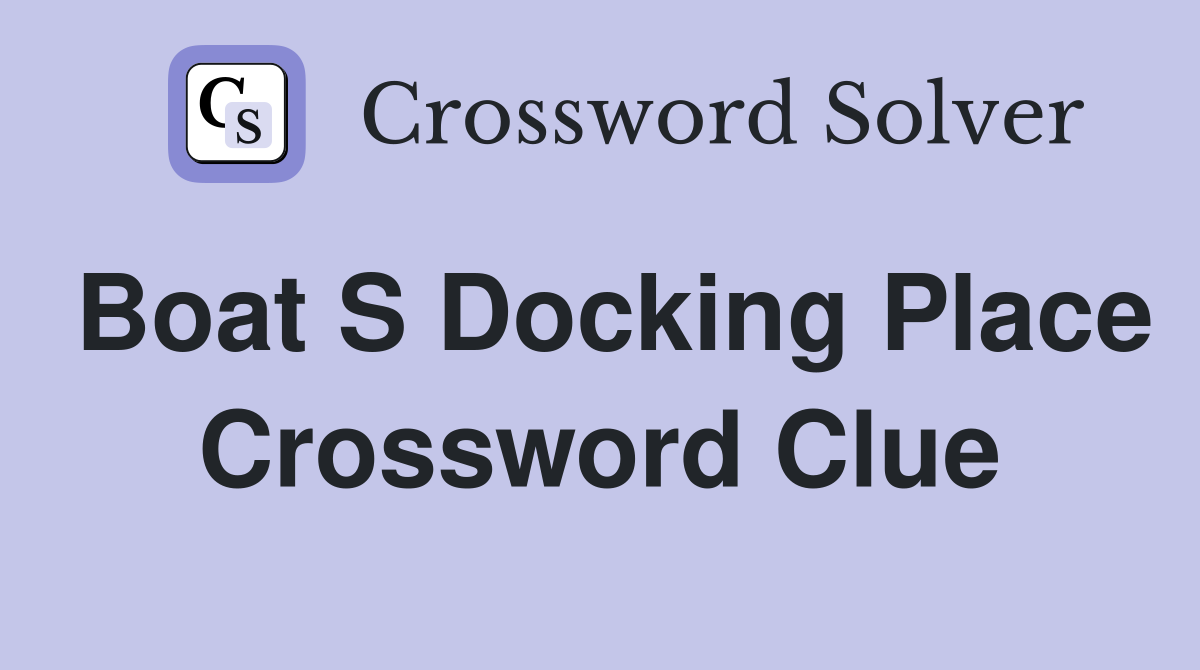 paddle boat crossword clue