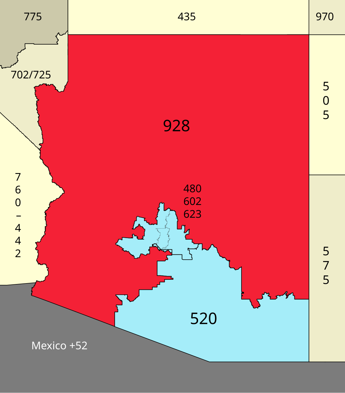 utc area code