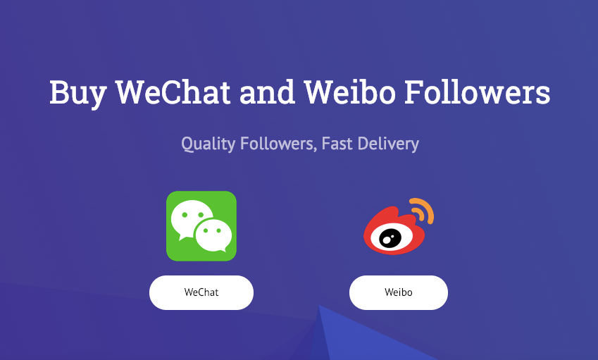 buy wechat followers