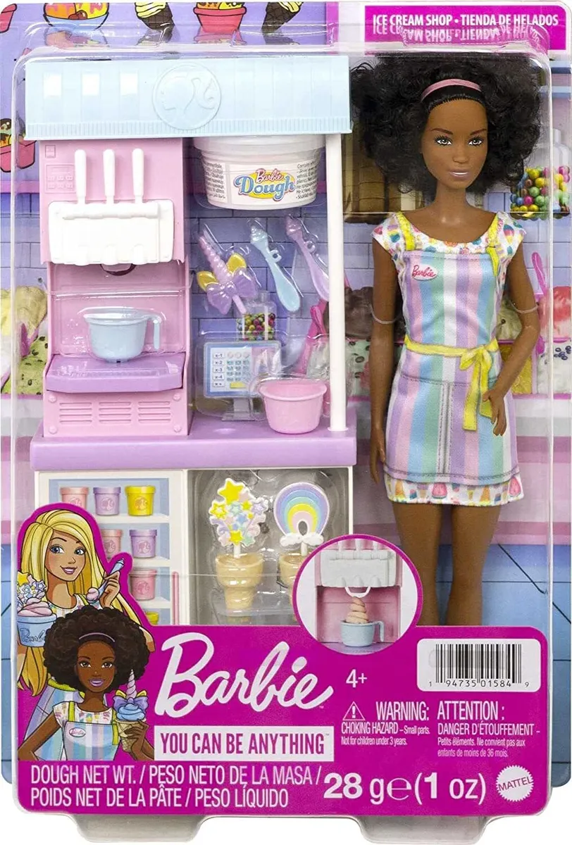 barbie doll ice cream