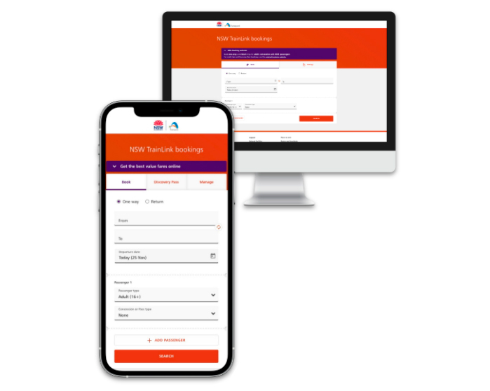 nsw trainlink booking