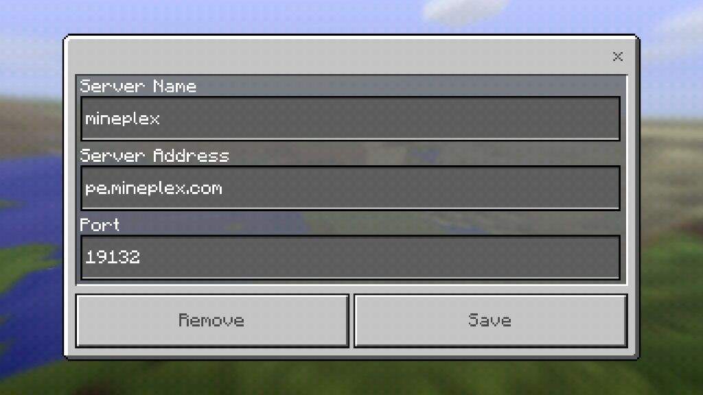 mineplex server ip address