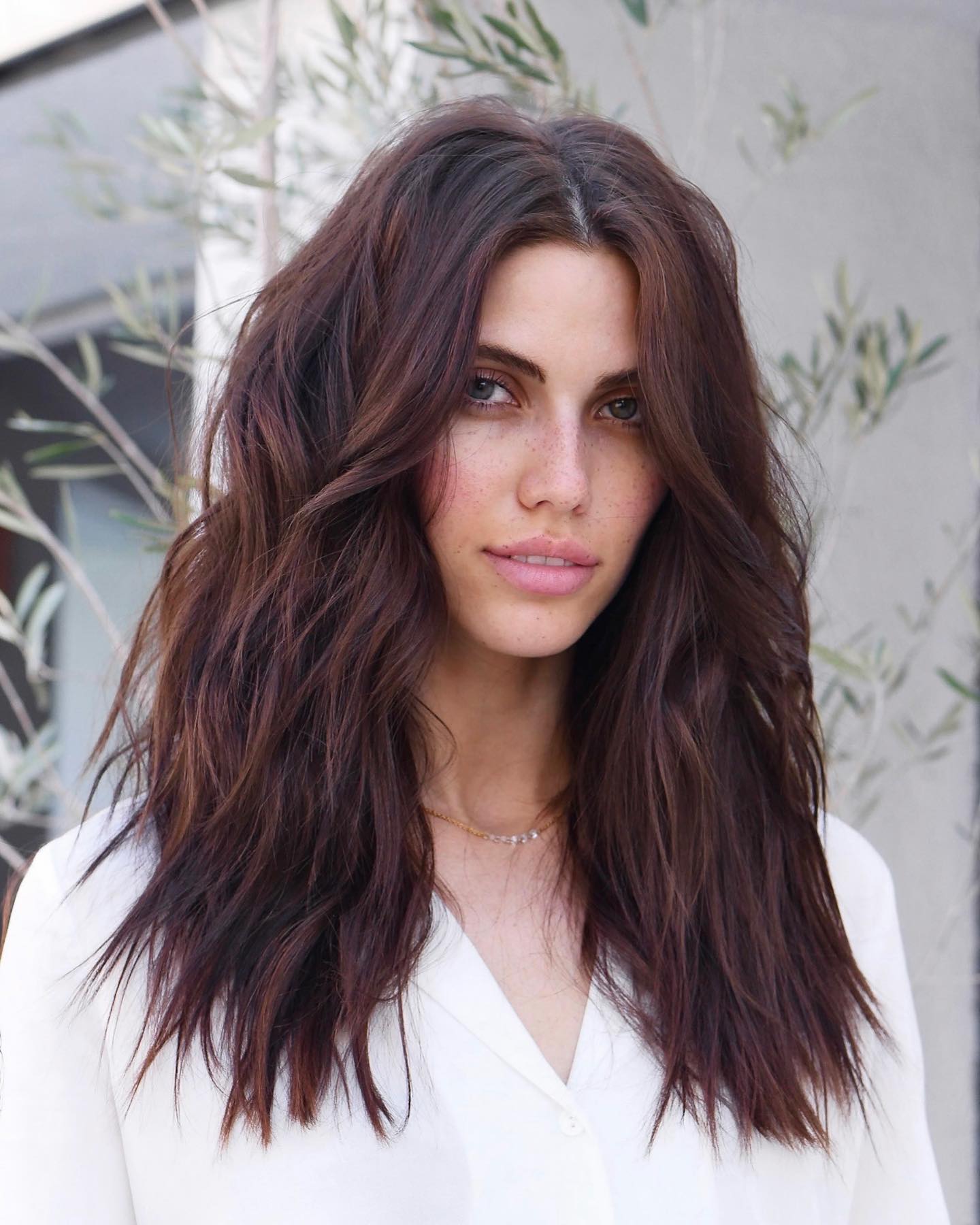 brunette hair colors for pale skin