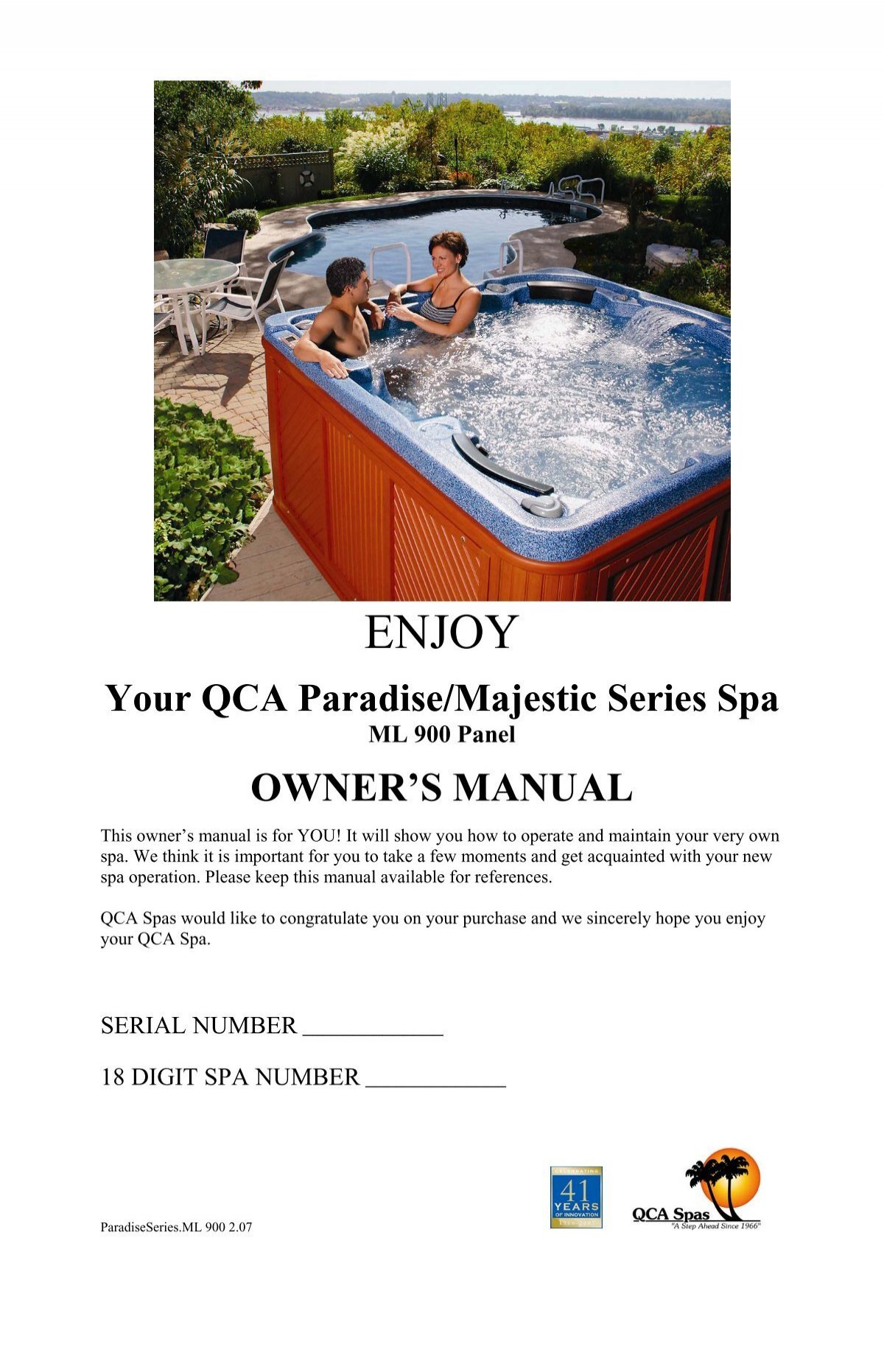 qca spas inc