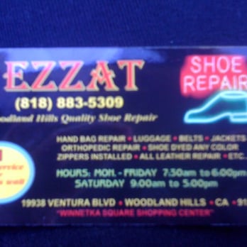 shoe repair in woodland hills ca