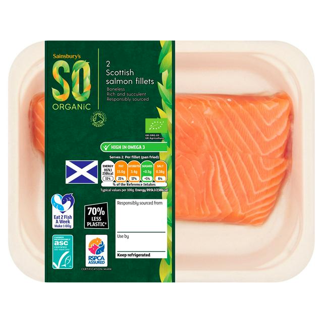 salmon fillet sainsburys