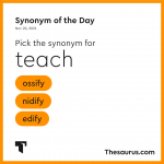 synonym for edify