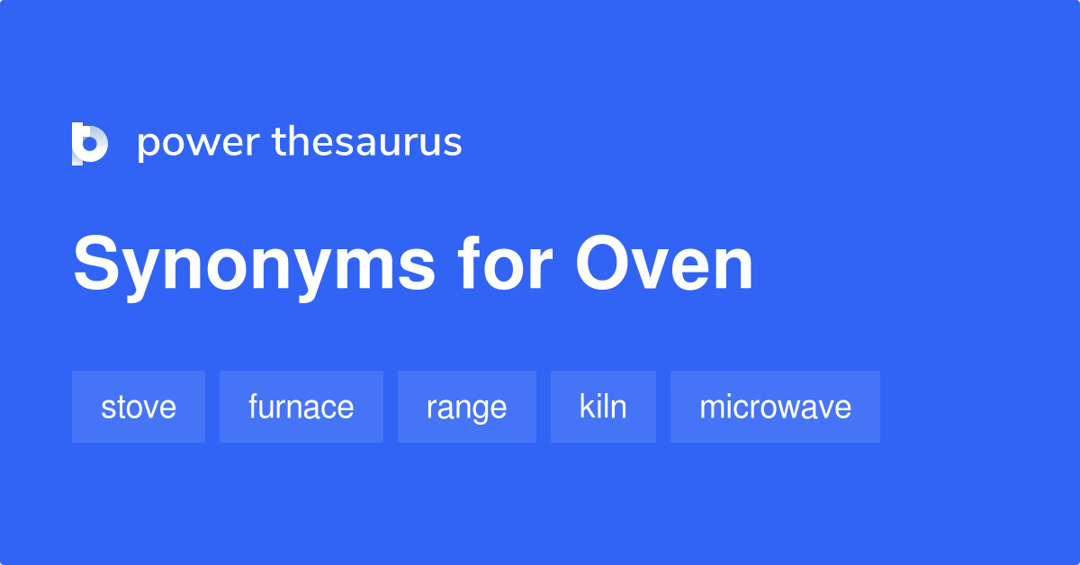 synonym for oven