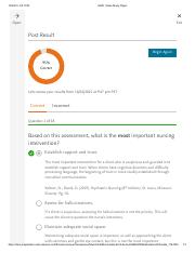 schizophrenia hesi case study