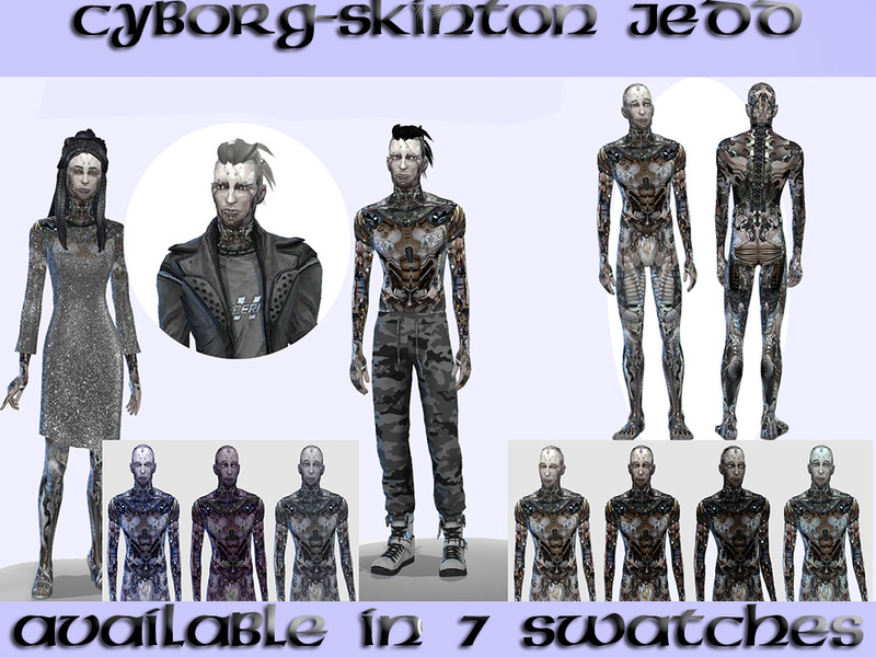 sims 4 cyborg cc