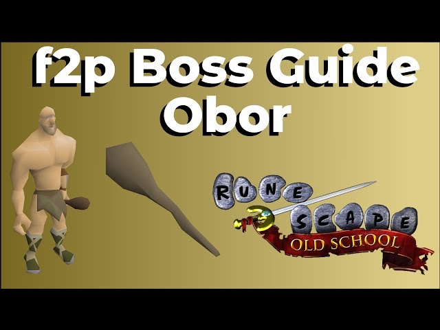 osrs f2p bosses